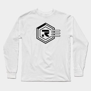 Recognizer- Black Lines Long Sleeve T-Shirt